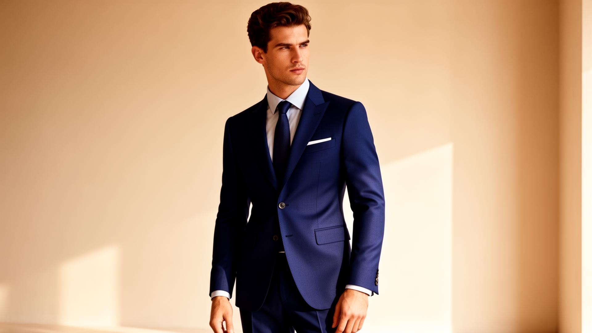 Tailored menswear collection